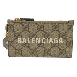 GUCCI Coin Case Strap Fragment The Hacker Project Balenciaga GG Canvas 681706 UQOAT 8969 Men's