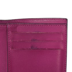 Christian Dior Dior Tri-fold Wallet Diorissimo Compact Snap Button Billfold Coin Purse Charm S0387OTRL Women's