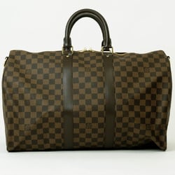 Louis Vuitton Keepall Bandouliere 45 Boston Bag Damier Ebene N41428 Women's LOUIS VUITTON
