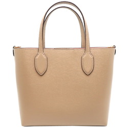 Kate Spade 2-Way Shoulder Bag Women's Handbag Leather Beige