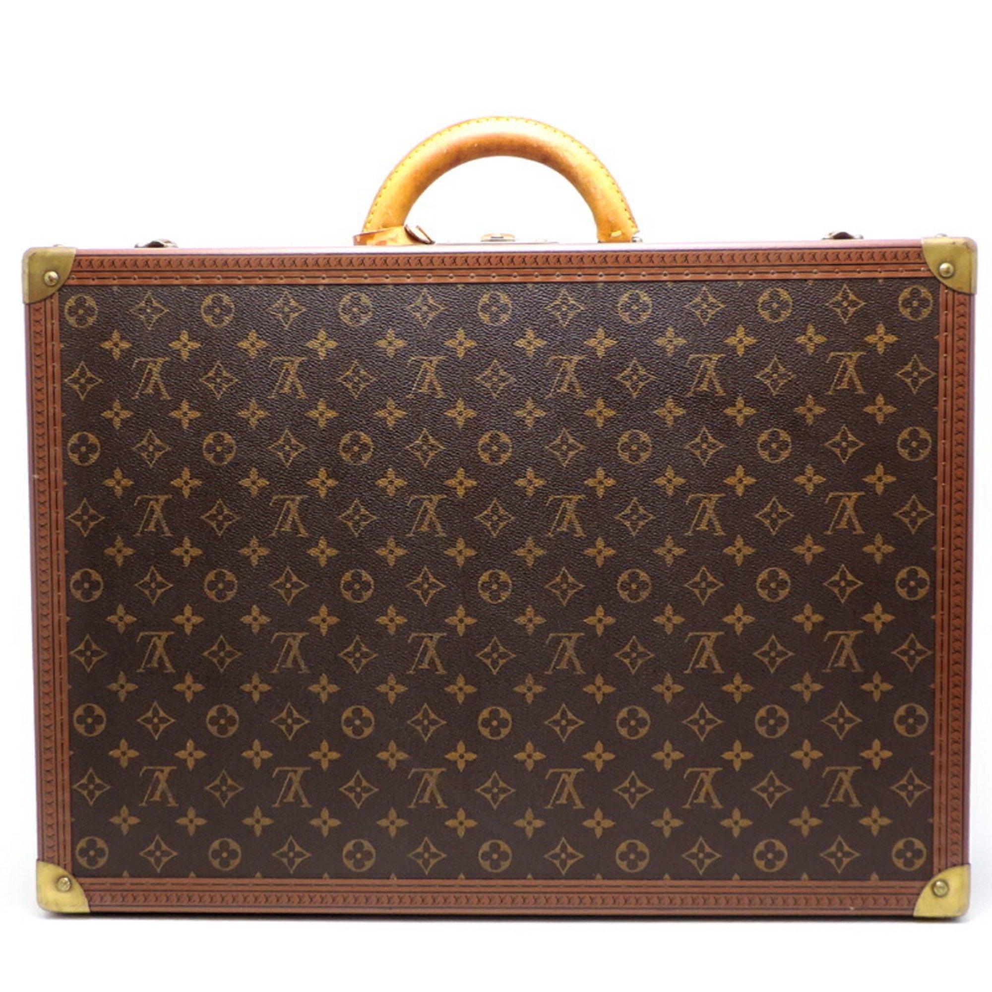 Louis Vuitton Visten 55 Sticky Women's and Men's Trunk M21327 Ebene (Brown)