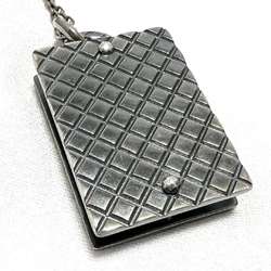 Bottega Veneta Men's Necklace Pendant Intrecciato Silver 925