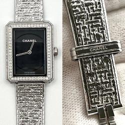 CHANEL Ladies Watch Boyfriend Tweed Diamond