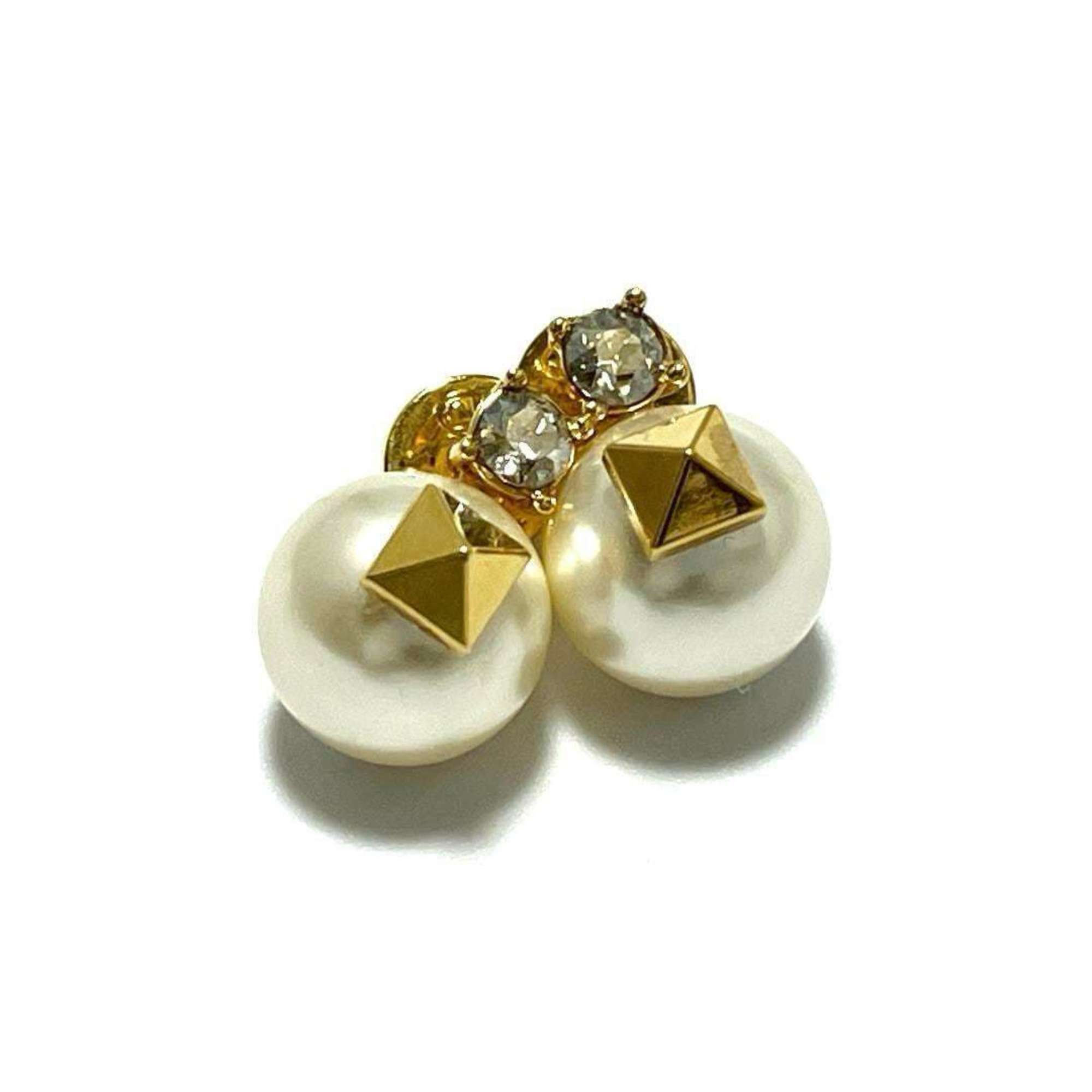 Valentino Garavani Women's Rock Stud Earrings with Imitation Pearl