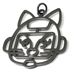 CHANEL Women's Pendant Cat Robot Necklace