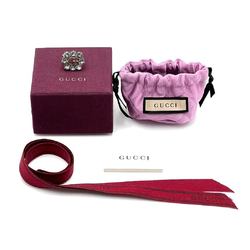 GUCCI Women's Crystal Double G Ring