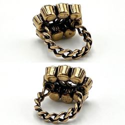 GUCCI Women's Crystal Double G Ring