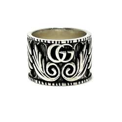 GUCCI Men's and Women's Rings GG Silver