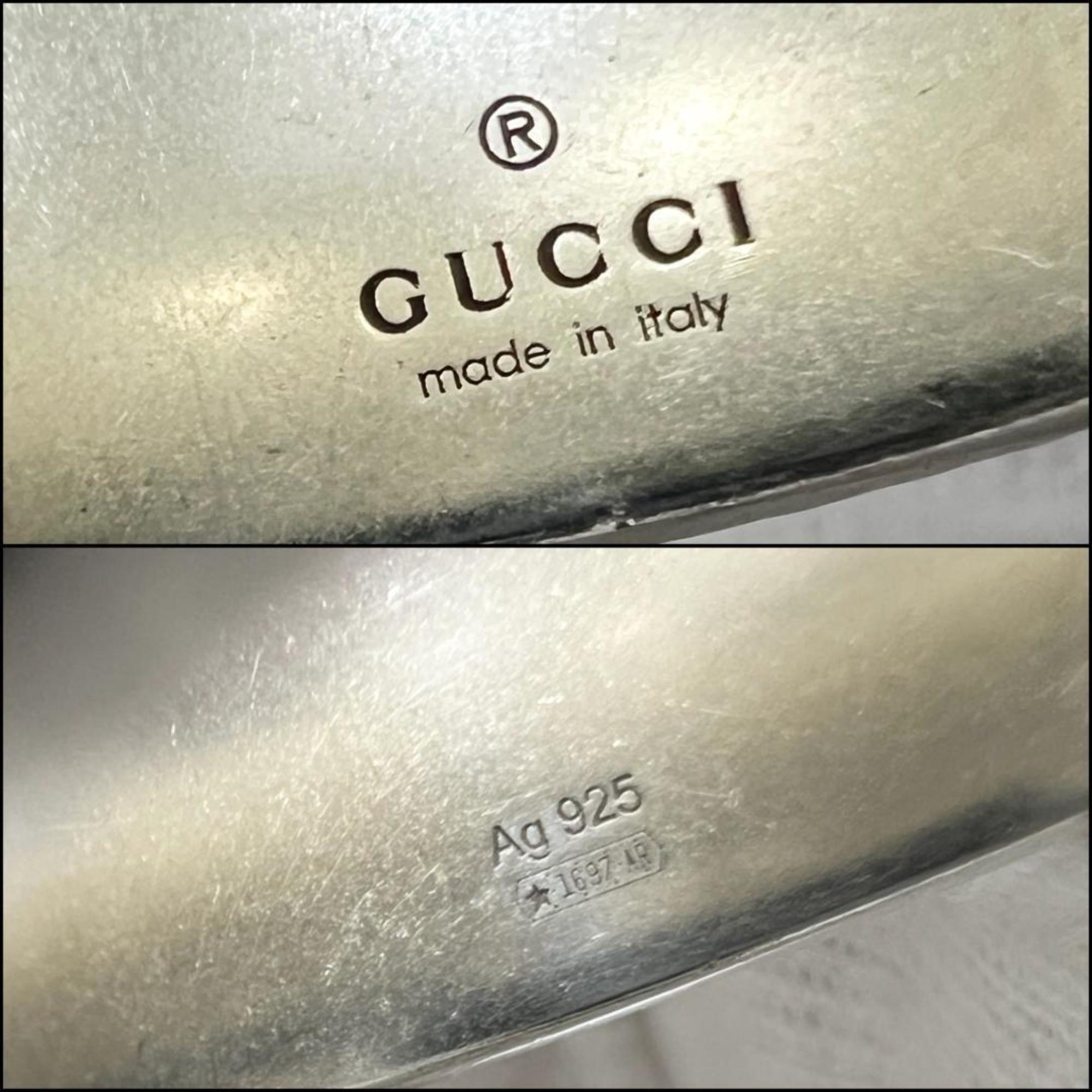 GUCCI Men's and Women's Rings GG Silver