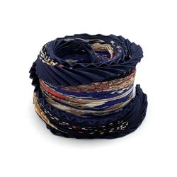 Hermes Women's Scarf Bandana Carré 90 Silk Navy