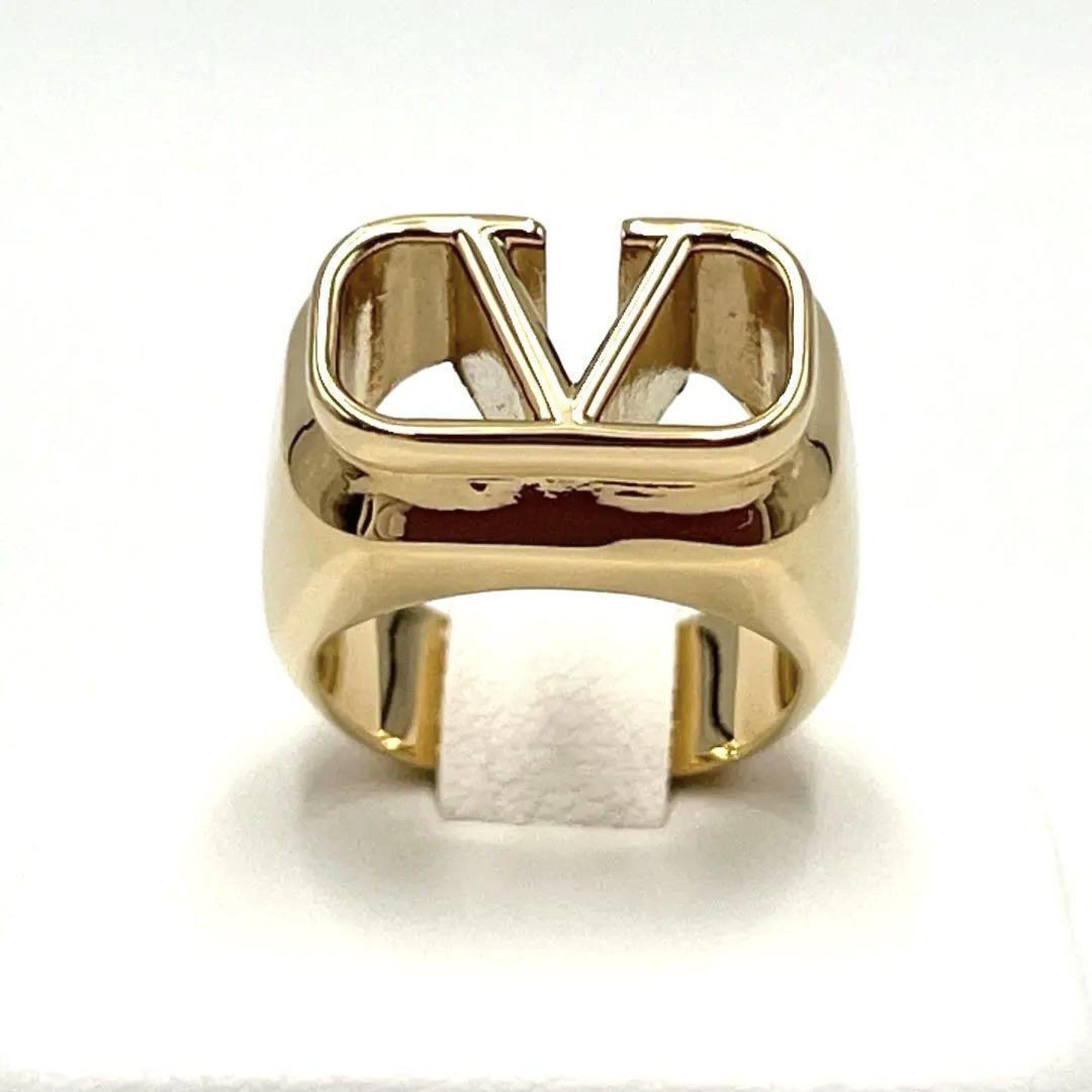 Valentino VALENTINO GARAVANI Women's Ring V Logo Signature