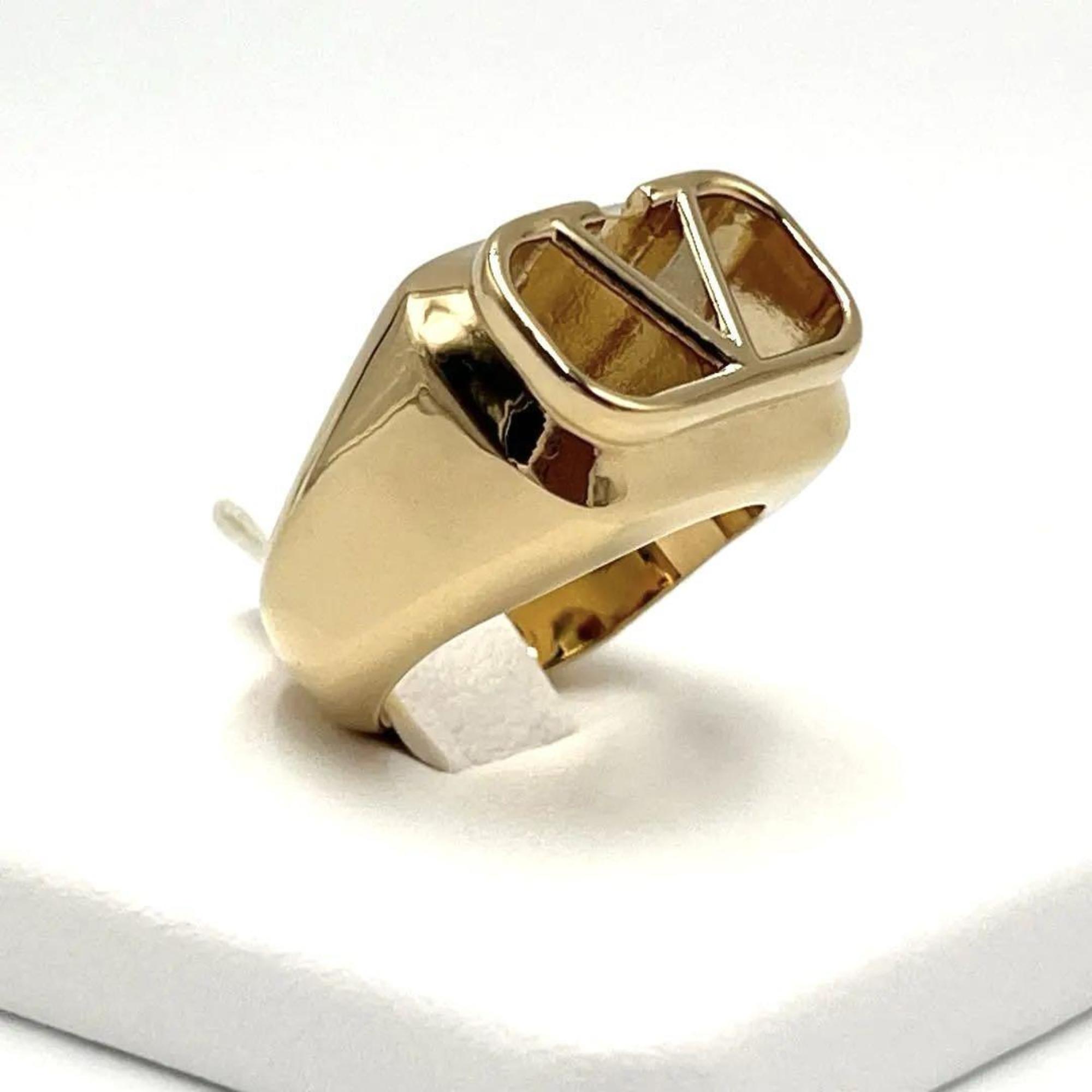 Valentino VALENTINO GARAVANI Women's Ring V Logo Signature