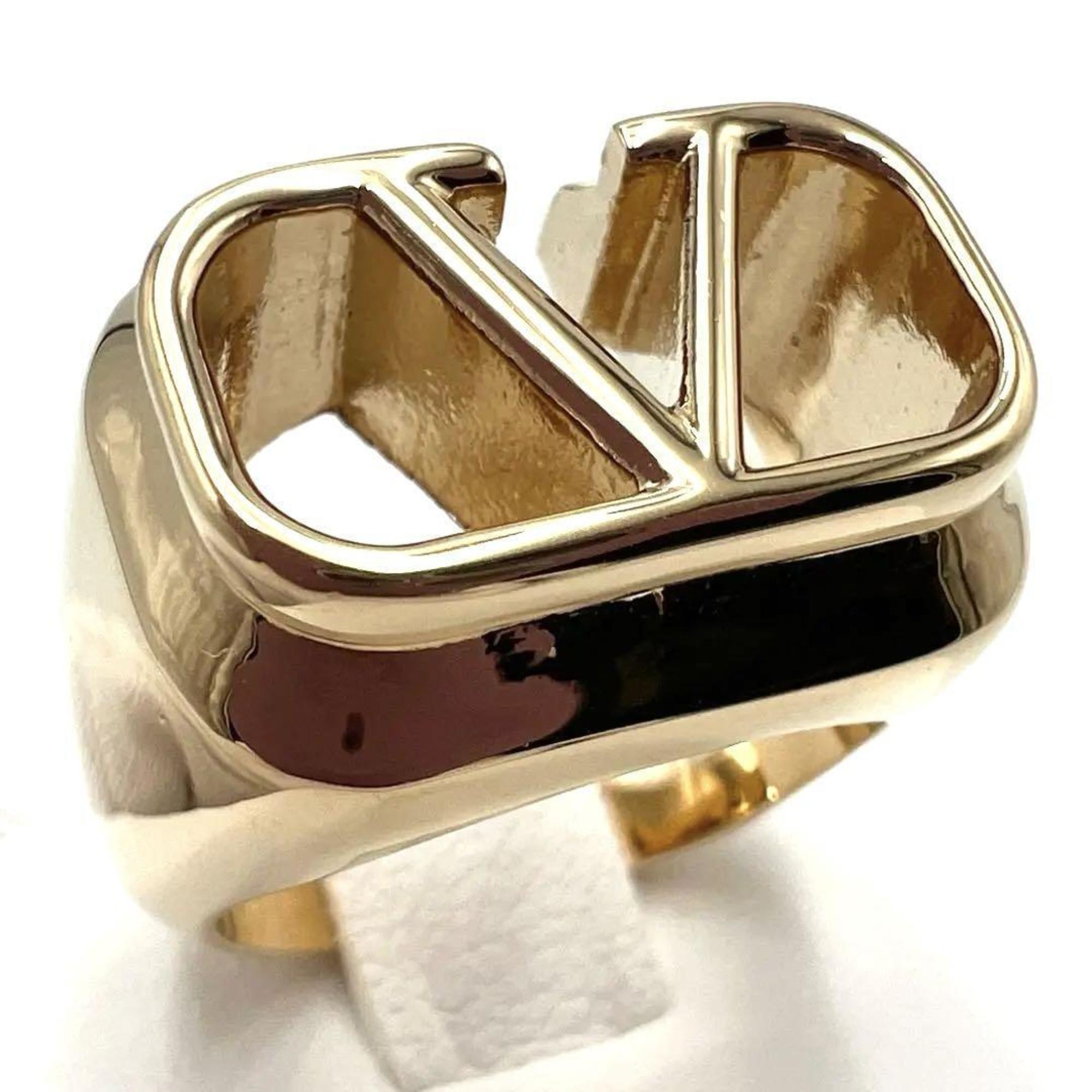 Valentino VALENTINO GARAVANI Women's Ring V Logo Signature