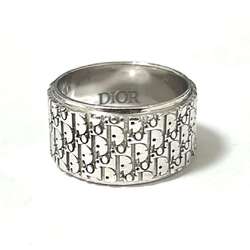 Christian Dior DIOR Men's Ring Oblique Silver 925