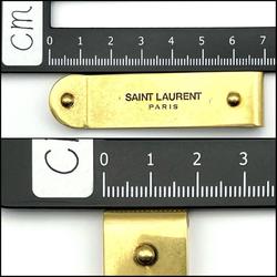 Yves Saint Laurent Paris SAINT LAURENT Men's Money Clip ID Bill