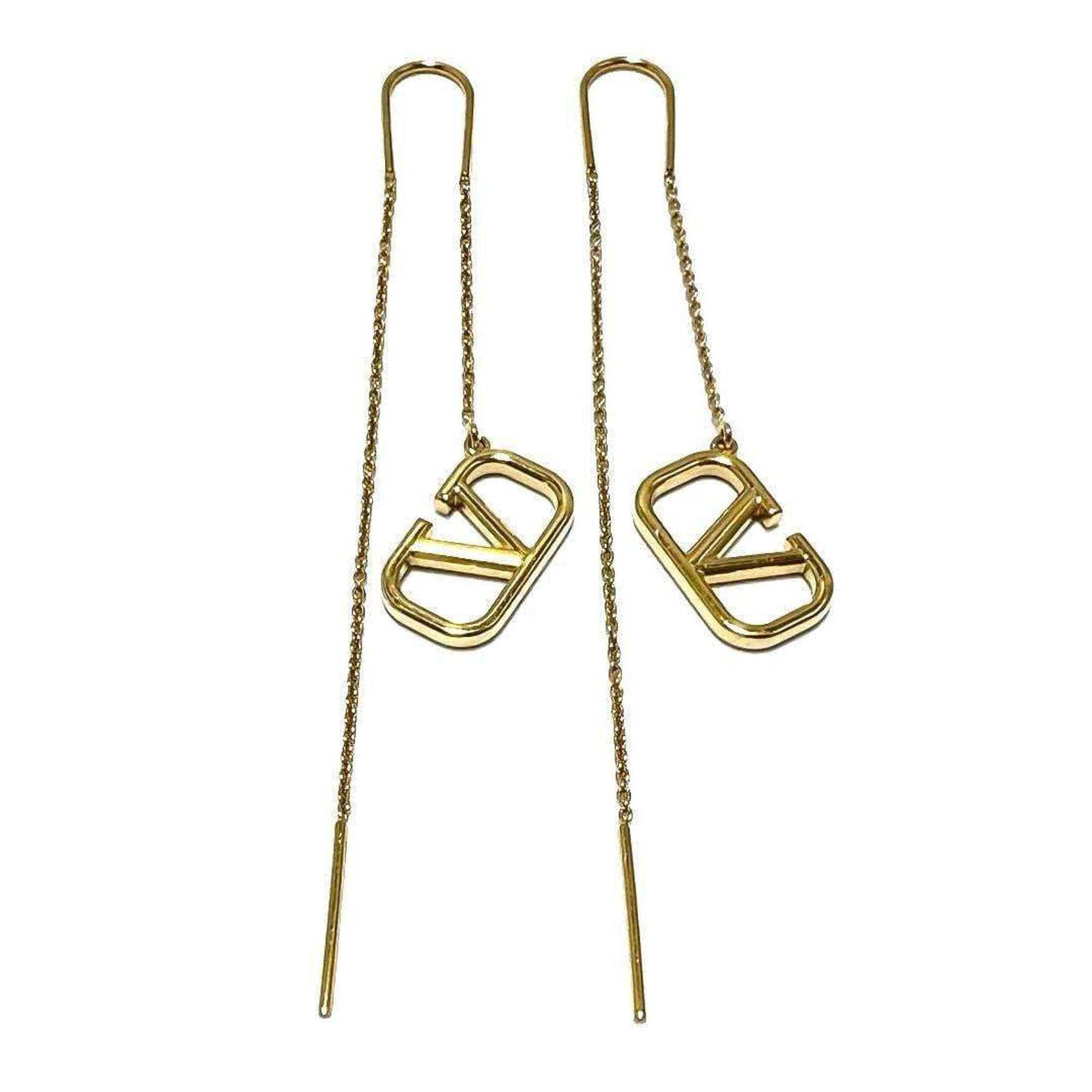 Valentino VALENTINO GARAVANI Women's Earrings V Logo Signature