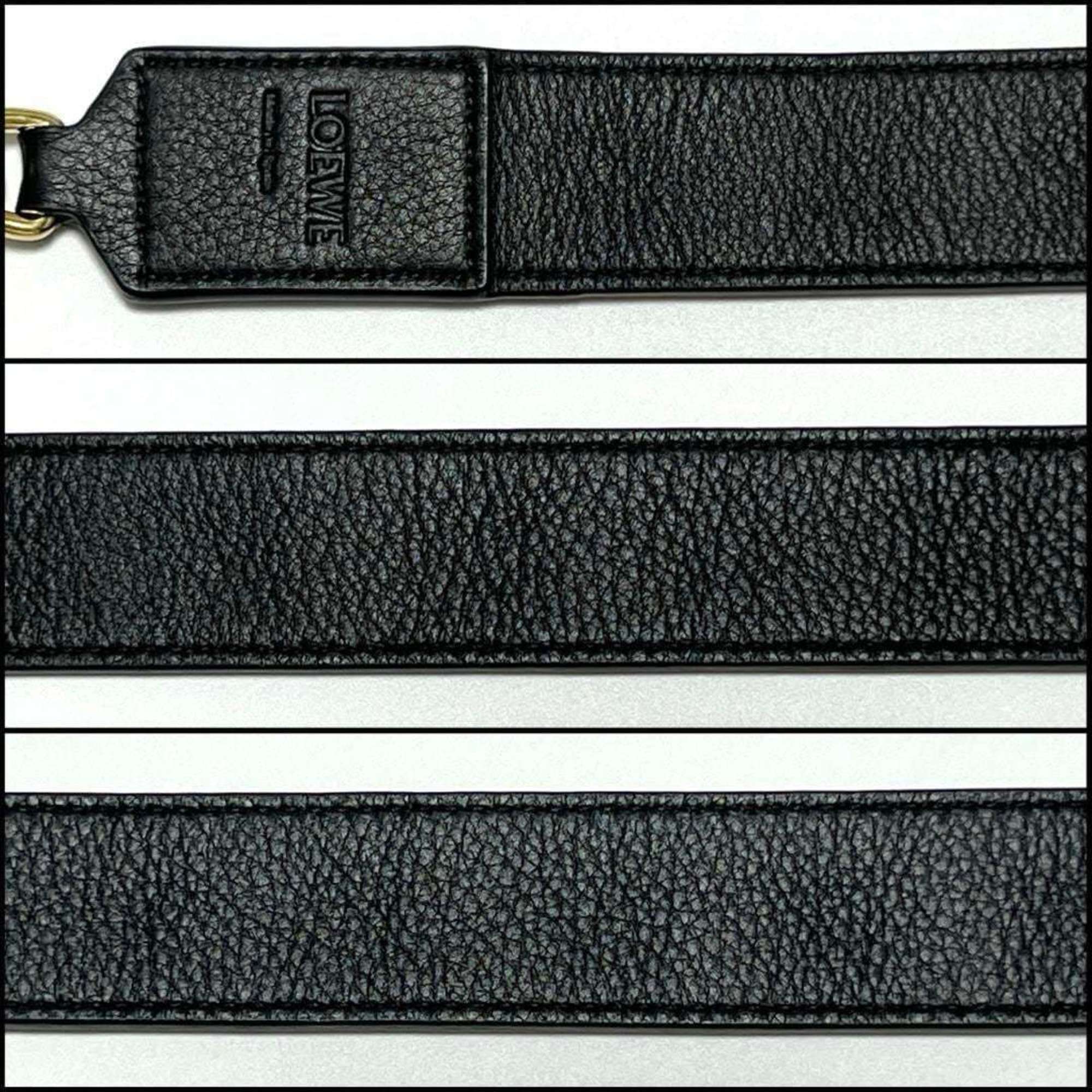 LOEWE Women's Shoulder Bag Strap Belt Leather