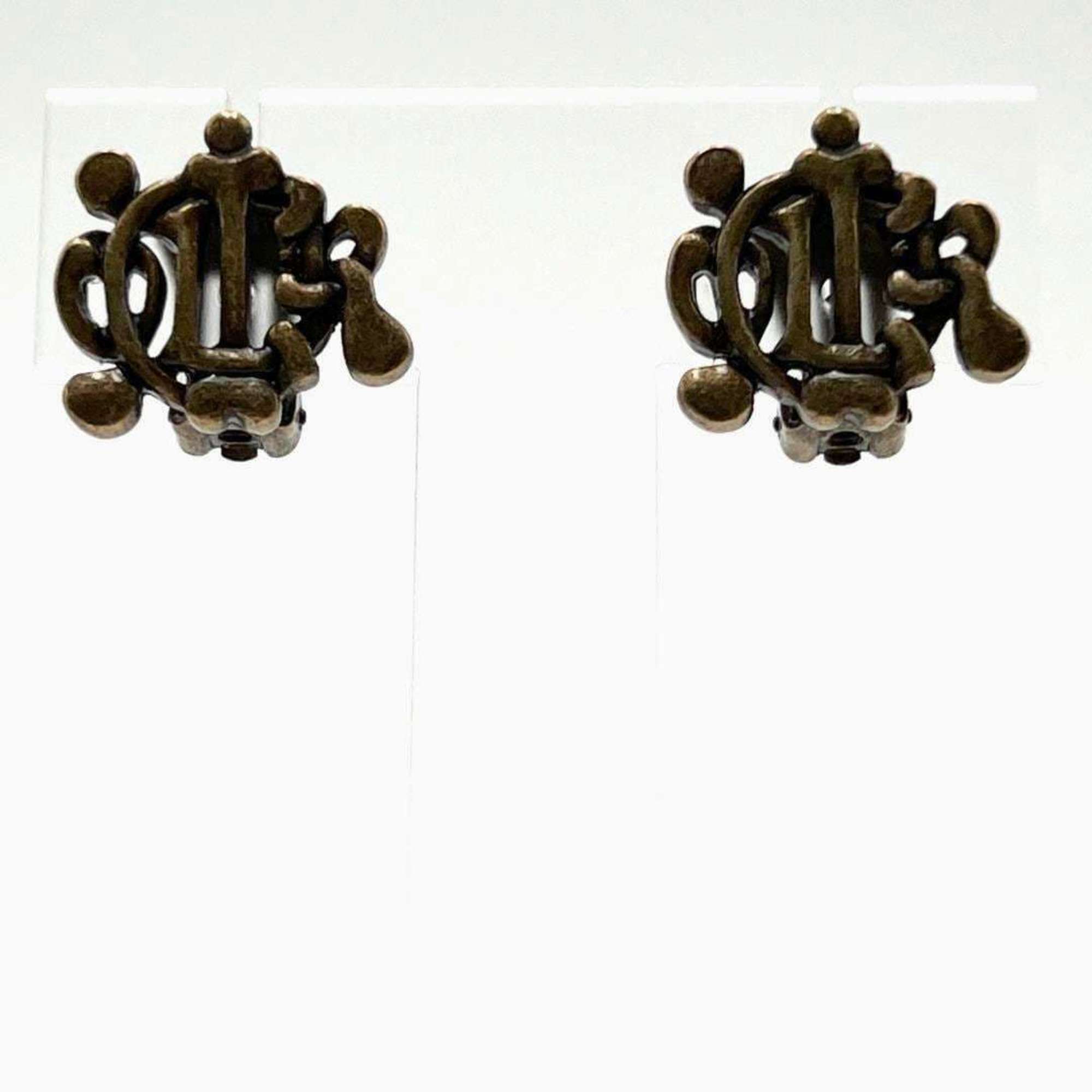 Christian Dior Women's Earrings Old Logo DIOR