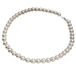 Tiffany SV925 Hardware Ball Women's and Men's Necklace Silver 925