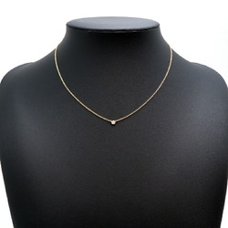 Tiffany Elsa Peretti By the Yard Diamond Women's Necklace 750 Yellow Gold