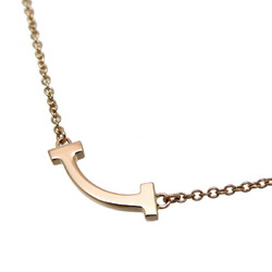 Tiffany T Smile Pendant Women's Necklace 750 Pink Gold Purchased November 2023