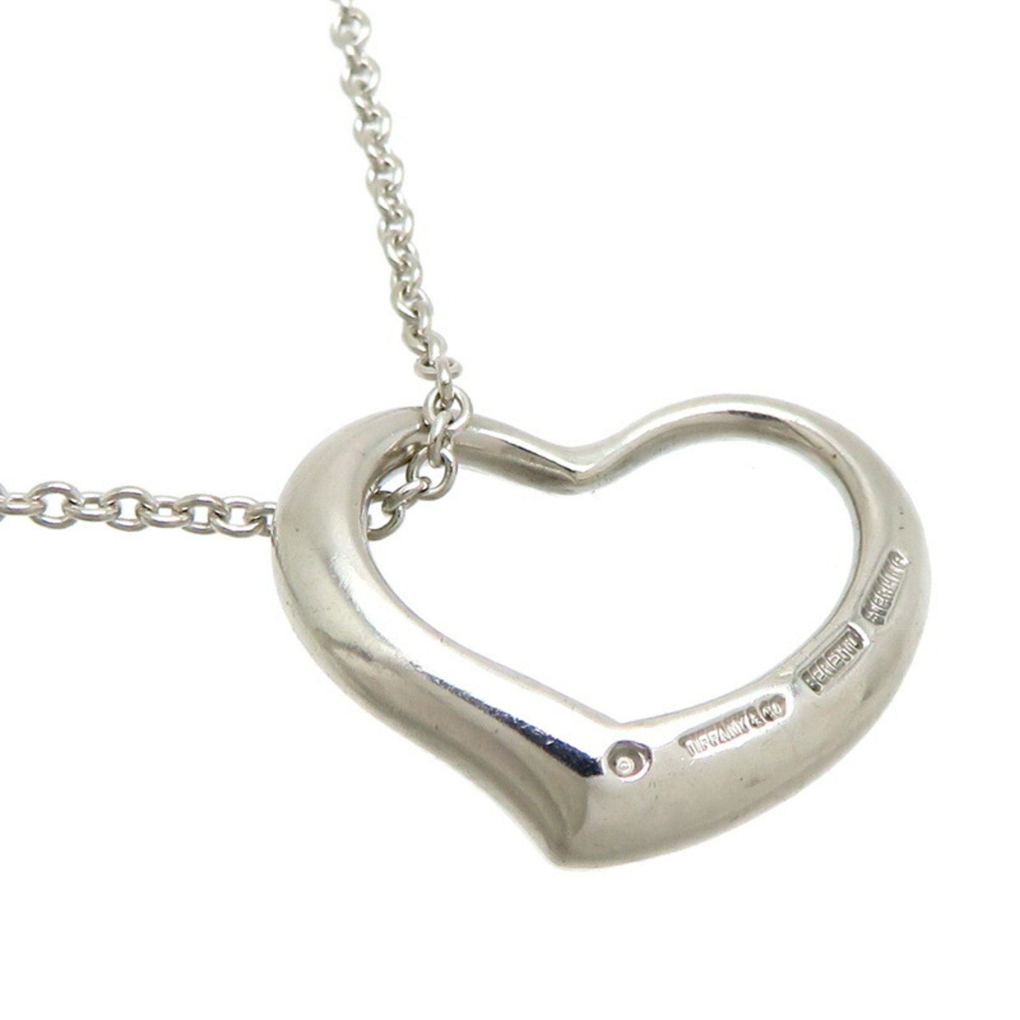 Tiffany SV925 Heart Women's Necklace Silver 925