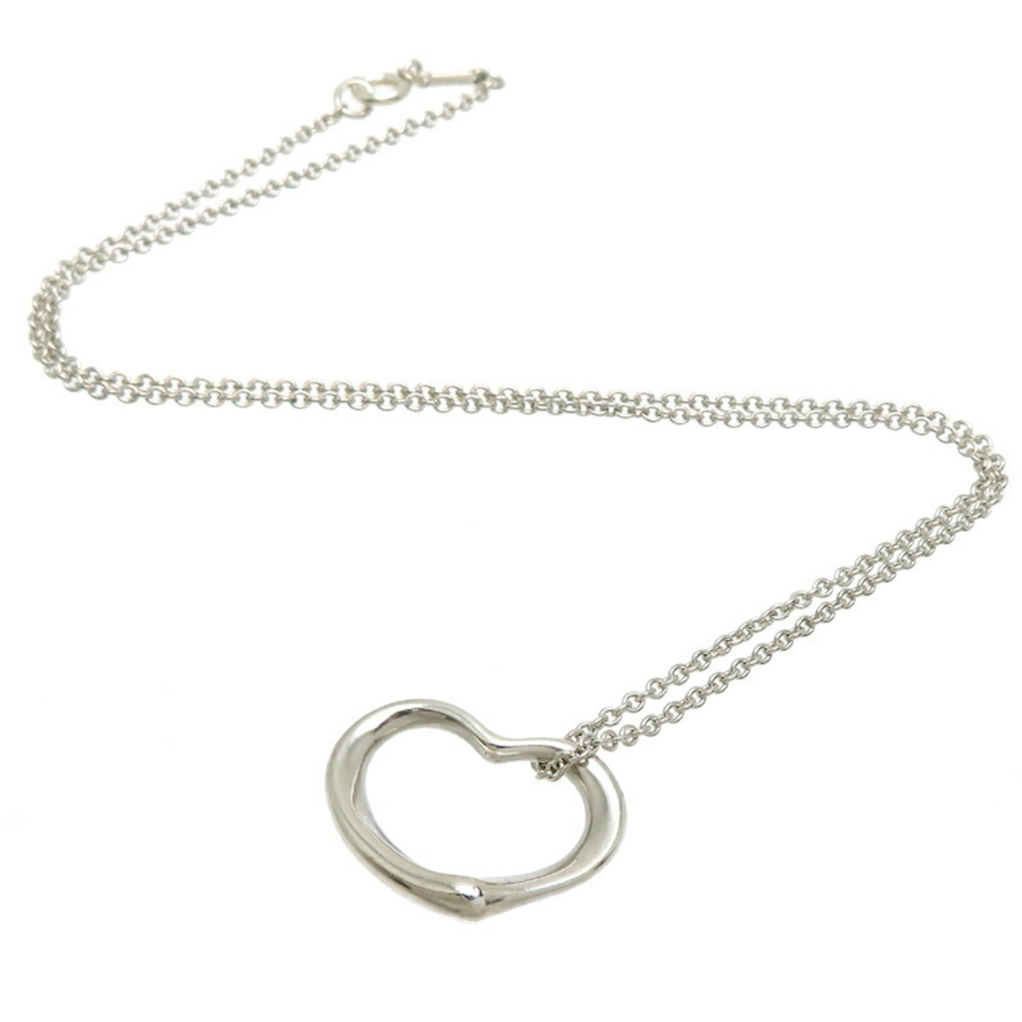 Tiffany SV925 Heart Women's Necklace Silver 925