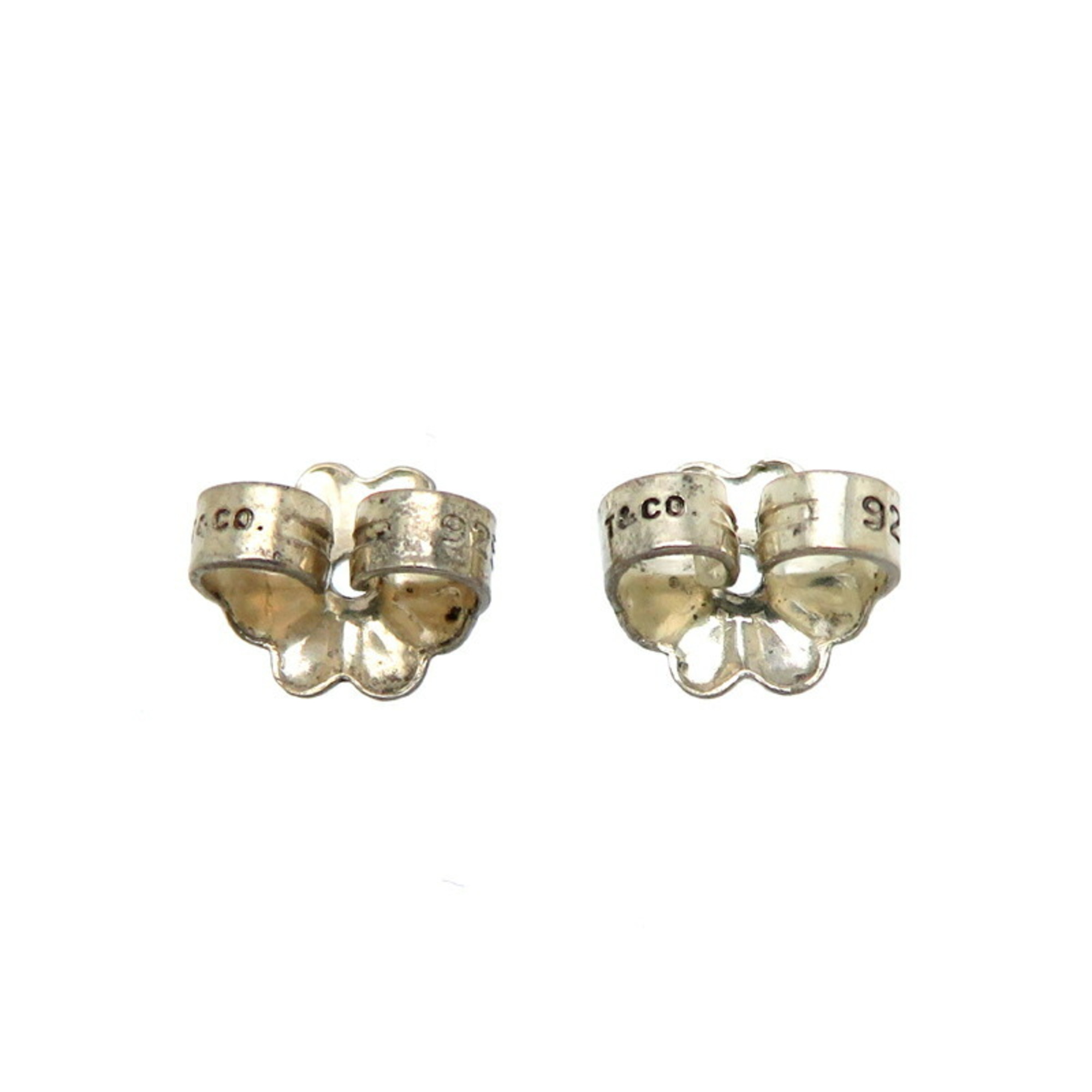 Tiffany SV925 Somerset Twist Ladies Earrings Silver 925