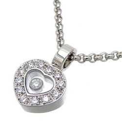 Chopard 0.20ct Happy Diamond Heart Ladies Necklace 79/2936-20 750 White Gold