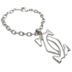 Cartier 2C Charm Women's/Men's Metal Keychain