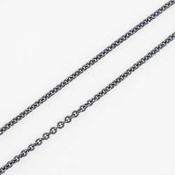 Hermes Eva Chaine d'Ancre Necklace, Silver 925, 1979, Grey, Approx. 43g, Women's