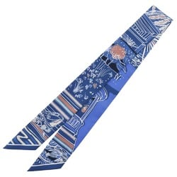 Hermes HERMES Twilly Scarf Muffler Rayeur de Te Silk Women's