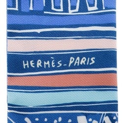 Hermes HERMES Twilly Scarf Muffler Rayeur de Te Silk Women's