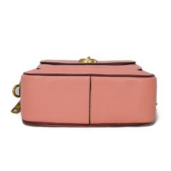 Coach COACH Shoulder Bag Willow Camera C Mark Color Block Bicolor Candy Pink C0695 Women's