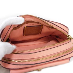 Coach COACH Shoulder Bag Willow Camera C Mark Color Block Bicolor Candy Pink C0695 Women's