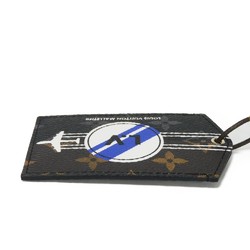 Louis Vuitton LOUIS VUITTON Charm Porto Address Honolulu Name Tag One Piece Only Monogram Eclipse M63062 Men's Women's