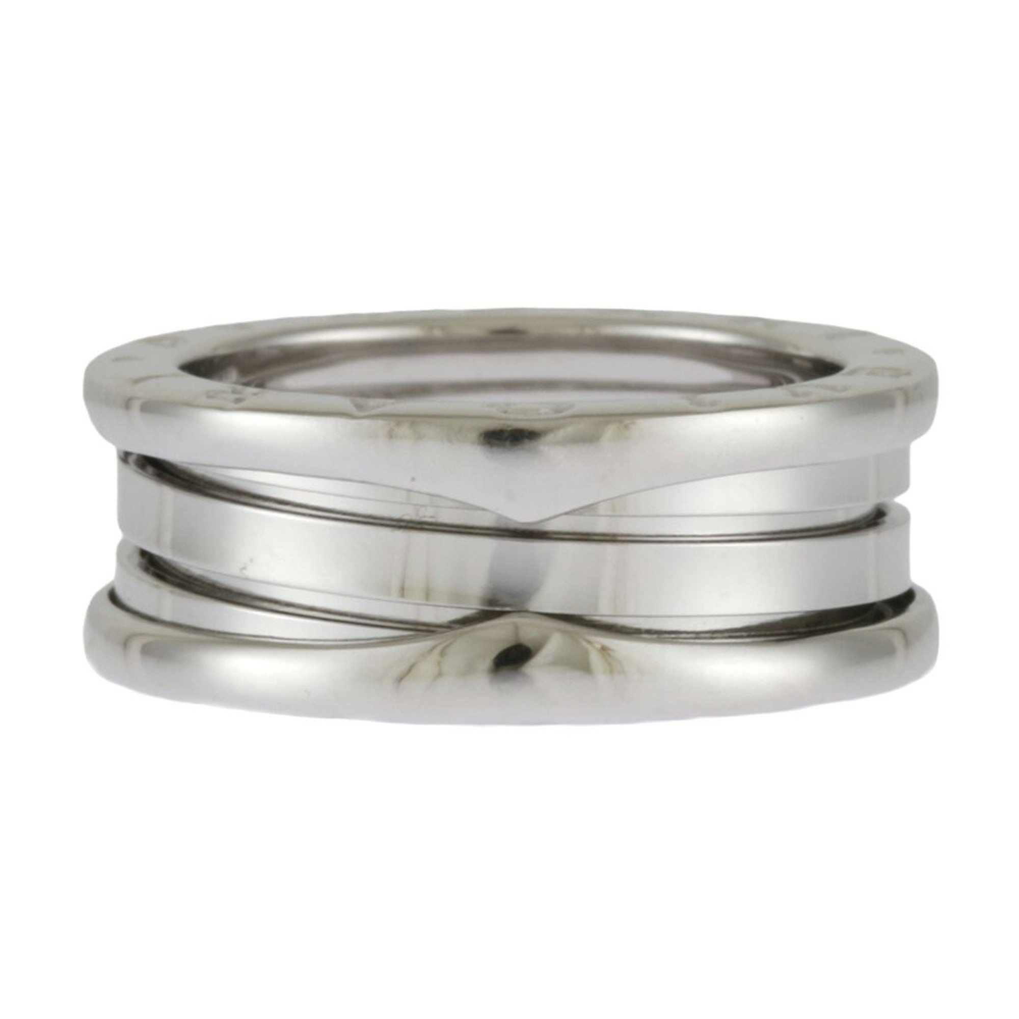 BVLGARI B-zero.1 B-Zero One 3-Band Ring, Size 15.5, 18K, Unisex,