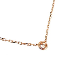 Cartier 0.09ct Diamond D'Amour Small Ladies Necklace CRB7215700 750 Pink Gold