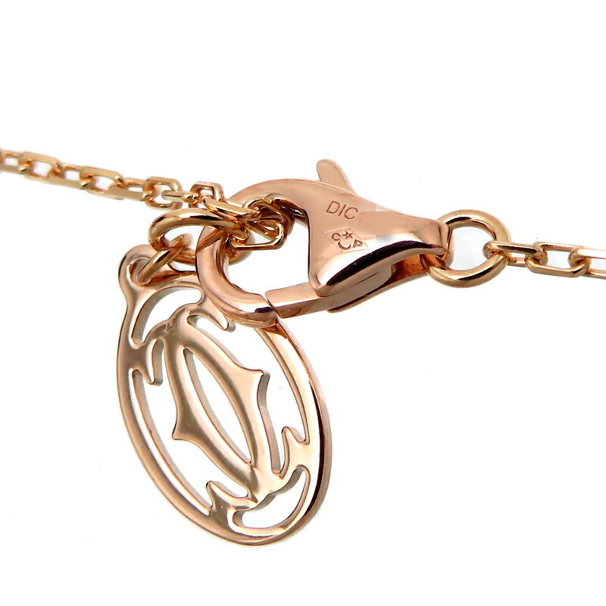 Cartier 0.09ct Diamond D'Amour Small Ladies Necklace CRB7215700 750 Pink Gold