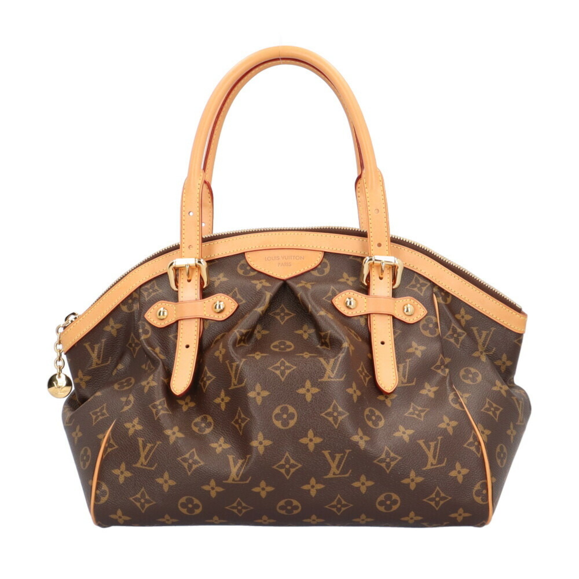 Louis Vuitton Tivoli GM Monogram Handbag Canvas M40144 Brown Women's LOUIS VUITTON