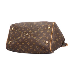 Louis Vuitton Tivoli GM Monogram Handbag Canvas M40144 Brown Women's LOUIS VUITTON