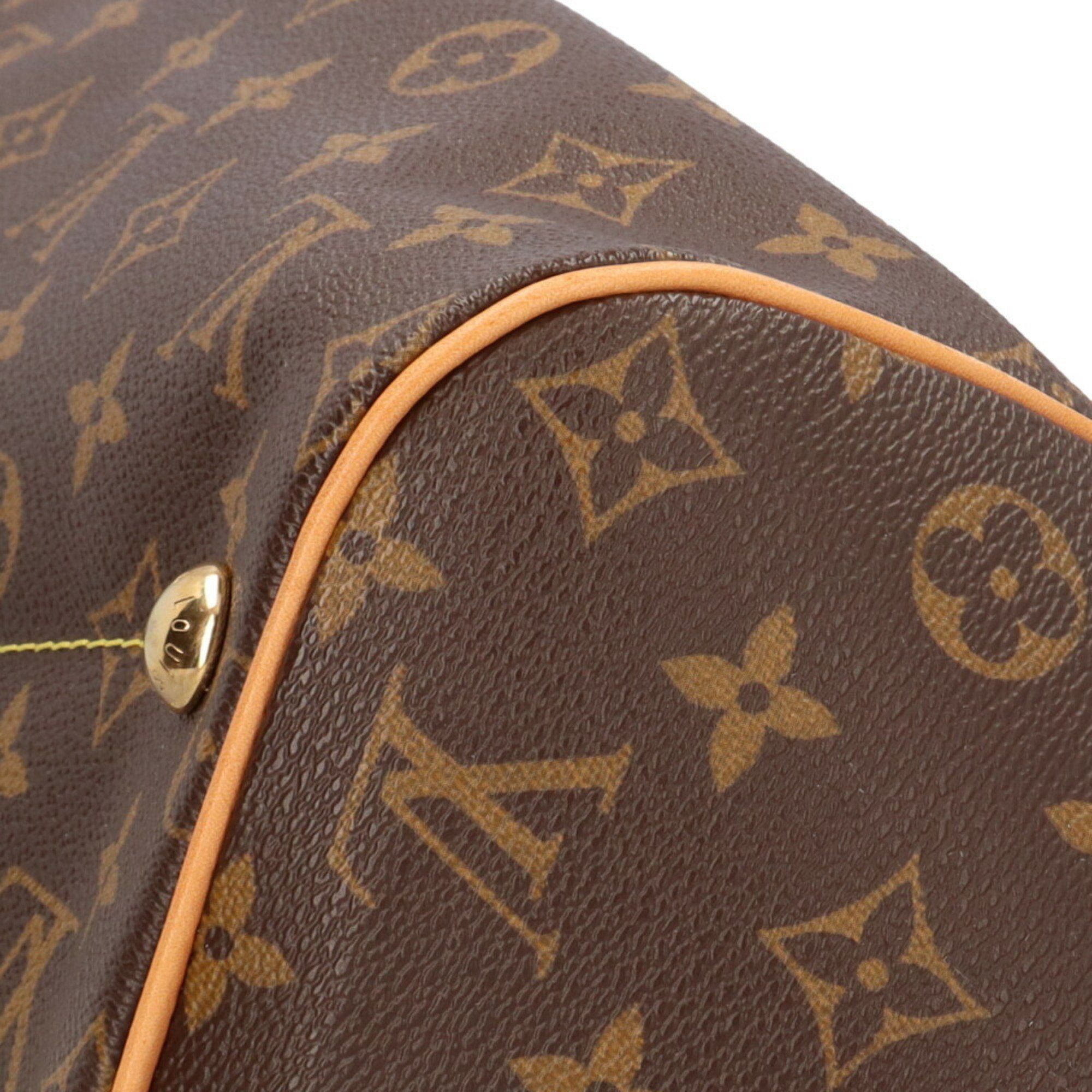 Louis Vuitton Tivoli GM Monogram Handbag Canvas M40144 Brown Women's LOUIS VUITTON