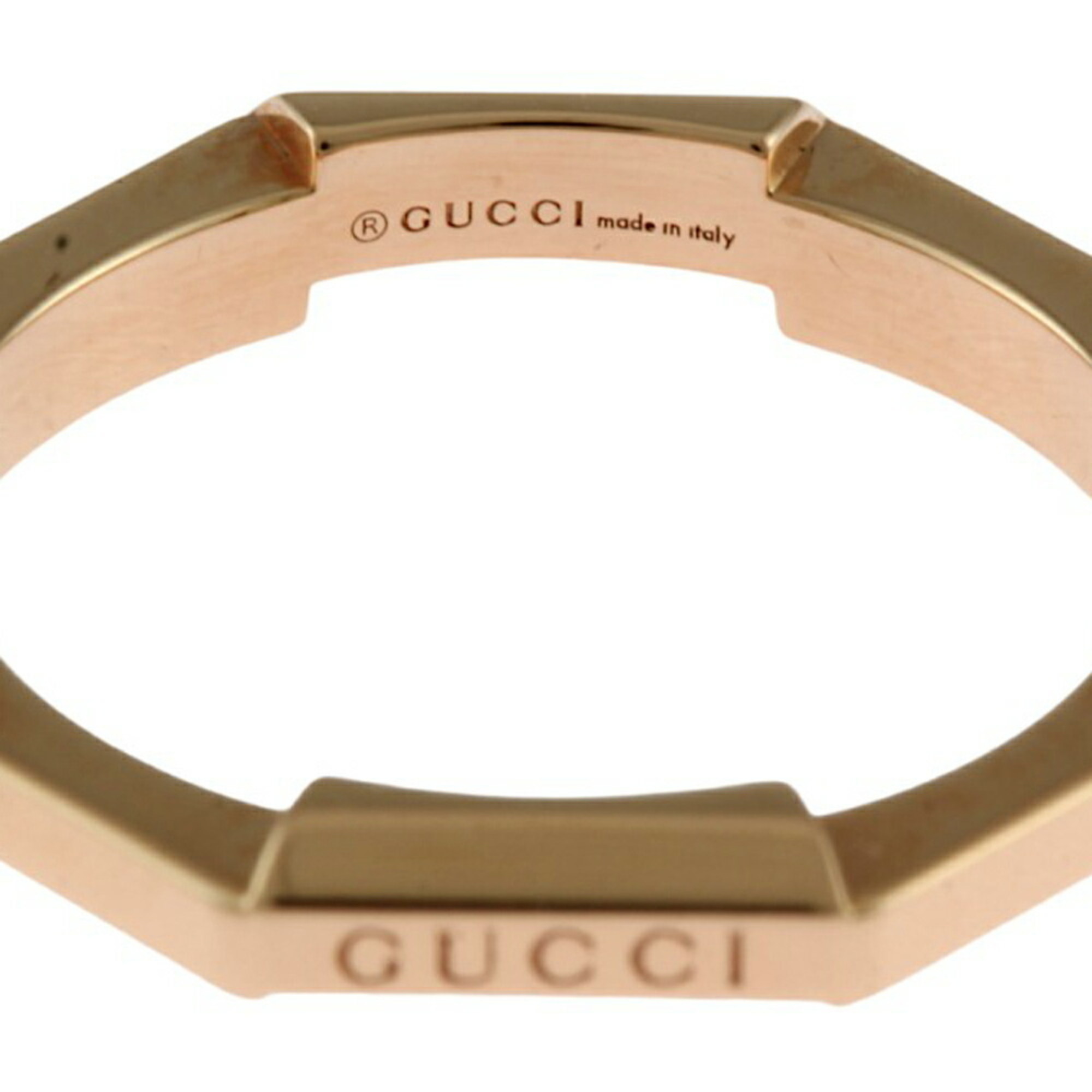 Gucci Mirror Ring, Gucci, size 7.5, 18k gold, for women, GUCCI