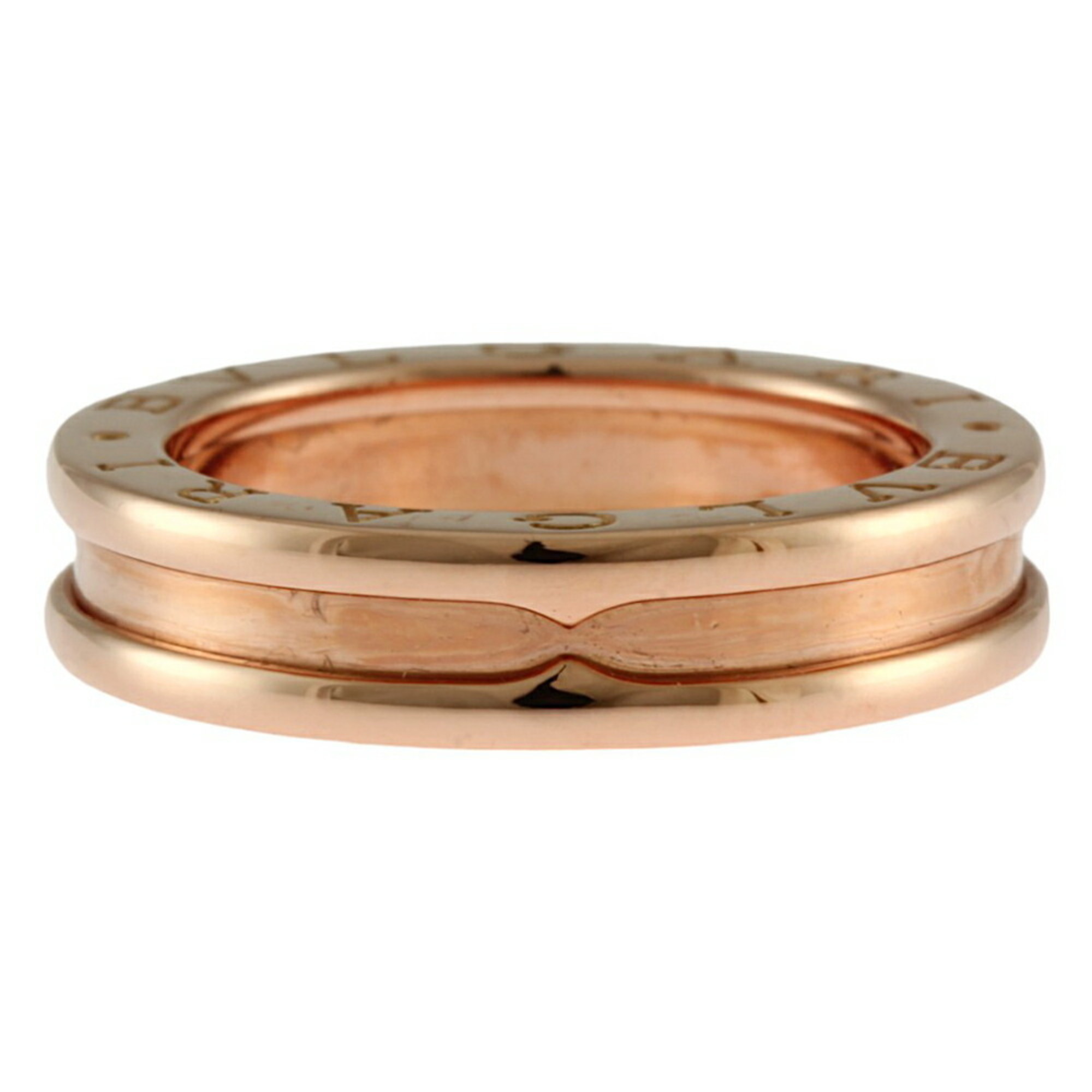 BVLGARI B-zero.1 B-zero One Band Ring Size 11 18K Gold Women's