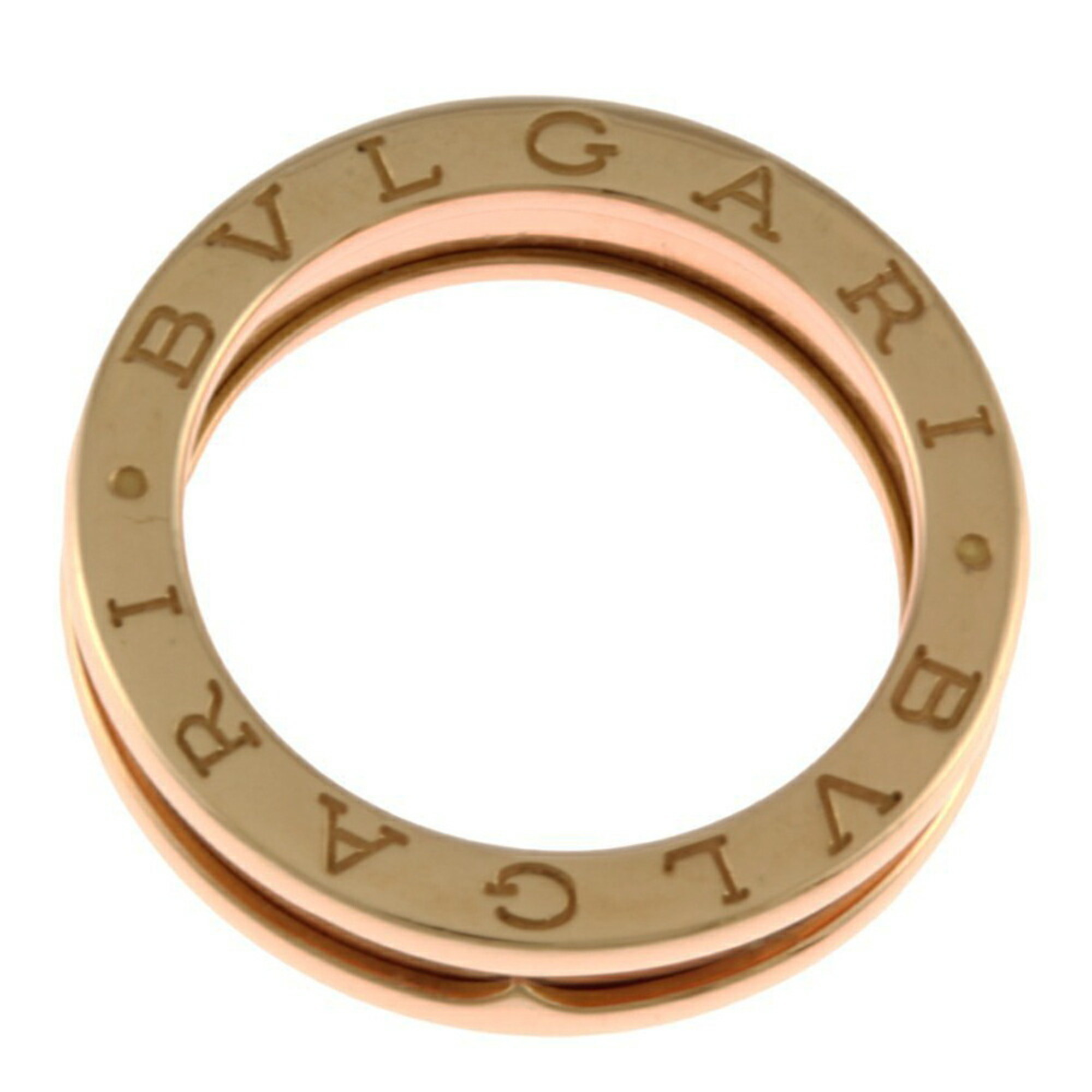 BVLGARI B-zero.1 B-zero One Band Ring Size 11 18K Gold Women's