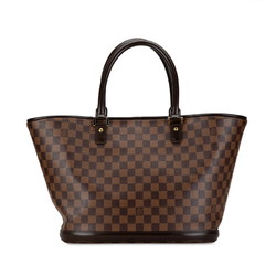 Louis Vuitton Damier Manosque GM Tote Bag Handbag N51120 Brown PVC Leather Women's LOUIS VUITTON