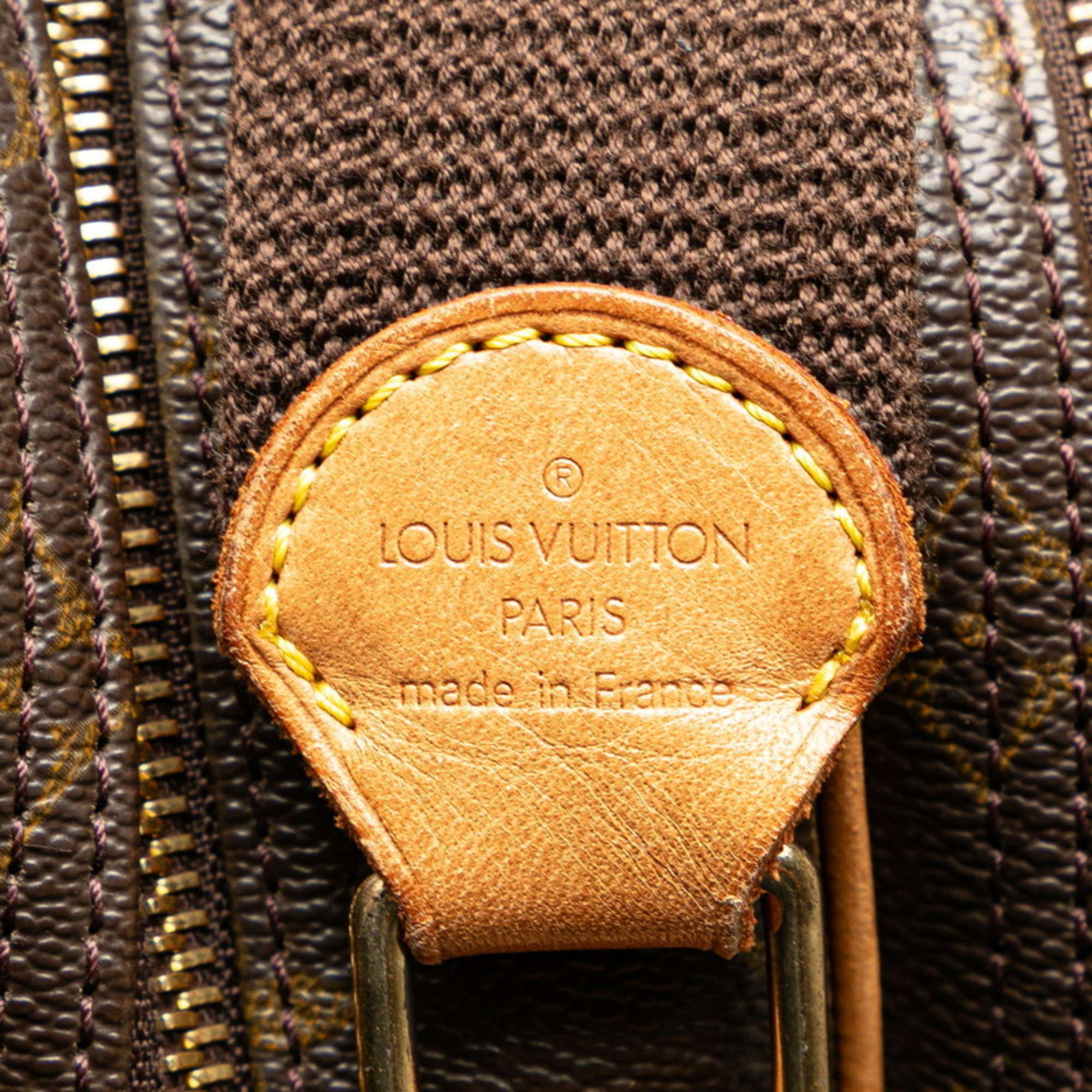 Louis Vuitton Monogram Reporter PM Shoulder Bag M45254 Brown PVC Leather Women's LOUIS VUITTON