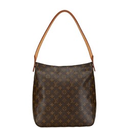 Louis Vuitton Monogram Looping GM Shoulder Bag Handbag M51145 Brown PVC Leather Women's LOUIS VUITTON