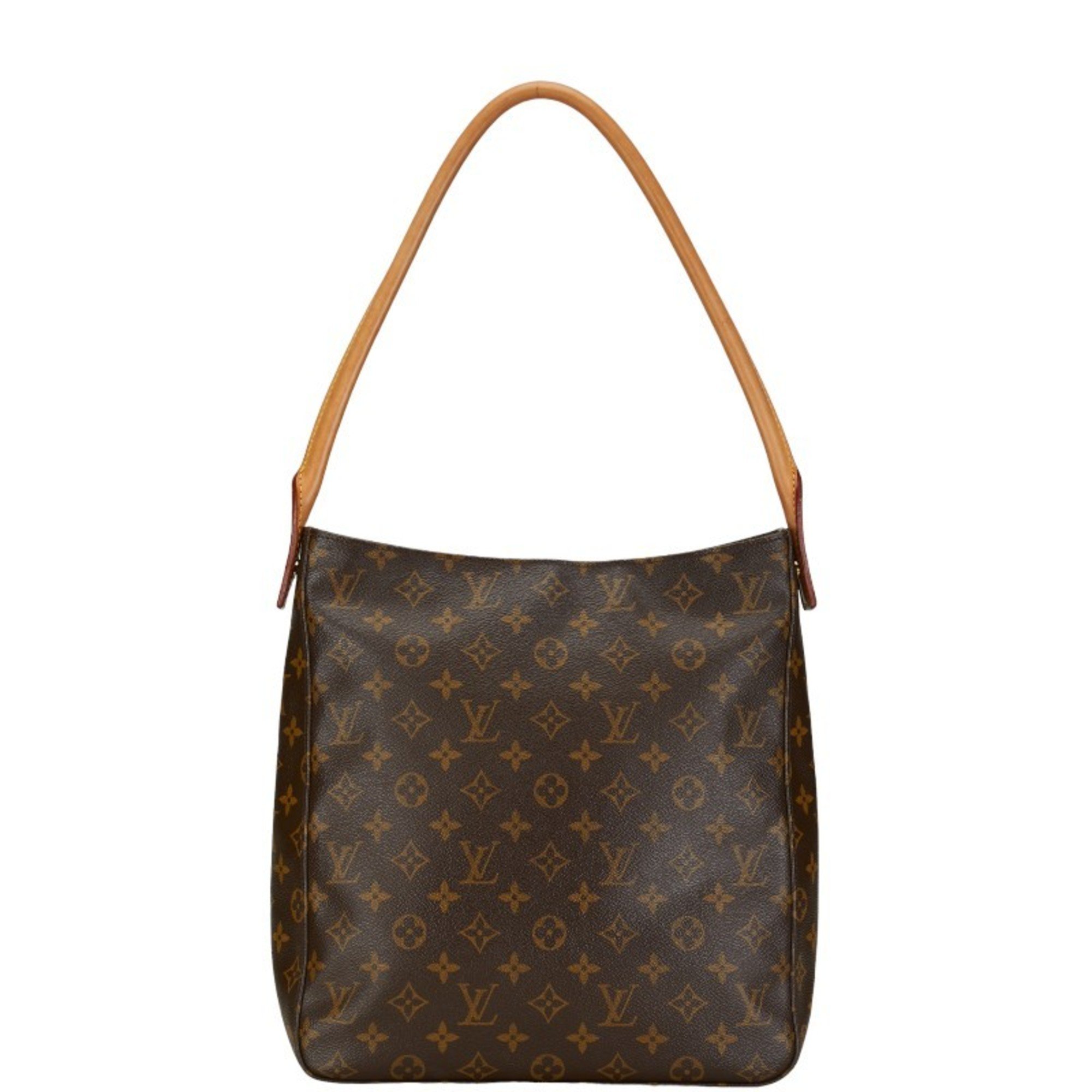 Louis Vuitton Monogram Looping GM Shoulder Bag Handbag M51145 Brown PVC Leather Women's LOUIS VUITTON