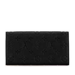 Louis Vuitton Monogram Empreinte Portefeuille Emily Long Wallet M62369 Noir Black Leather Women's LOUIS VUITTON